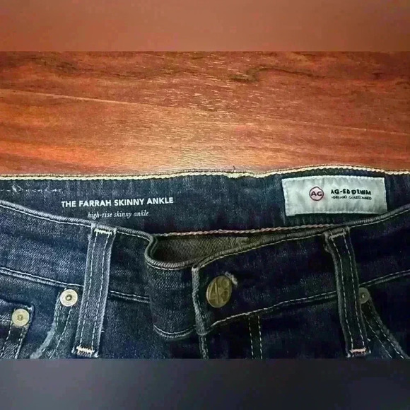 AG Farrah High-Rise Skinny Ankle Jeans - Picture 8 of 12